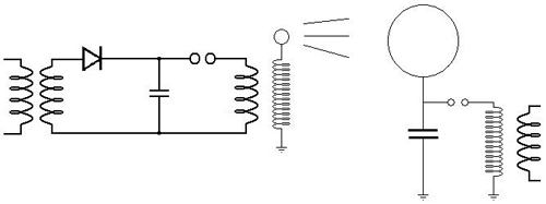 Осциллятор тесла схема