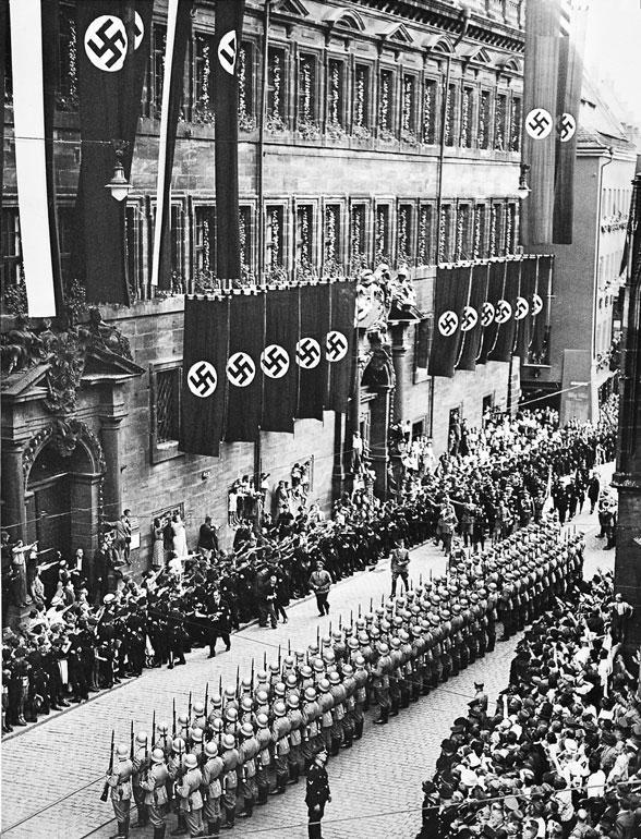 Герта нюрнберг. Съезд НСДАП В Нюрнберге 1937. Парад в Нюрнберге 1937.