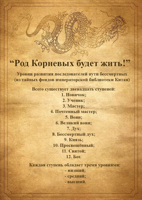 Род корневых будет жить книга. Род корневых будет жить 2.