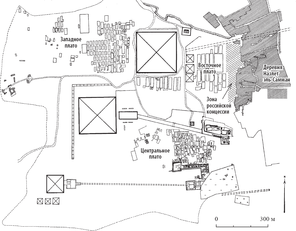 Плато гиза карта