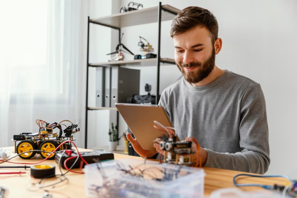 Man's technology. Кружок робототехники. Техника для мужчин. Let's make a Robot.