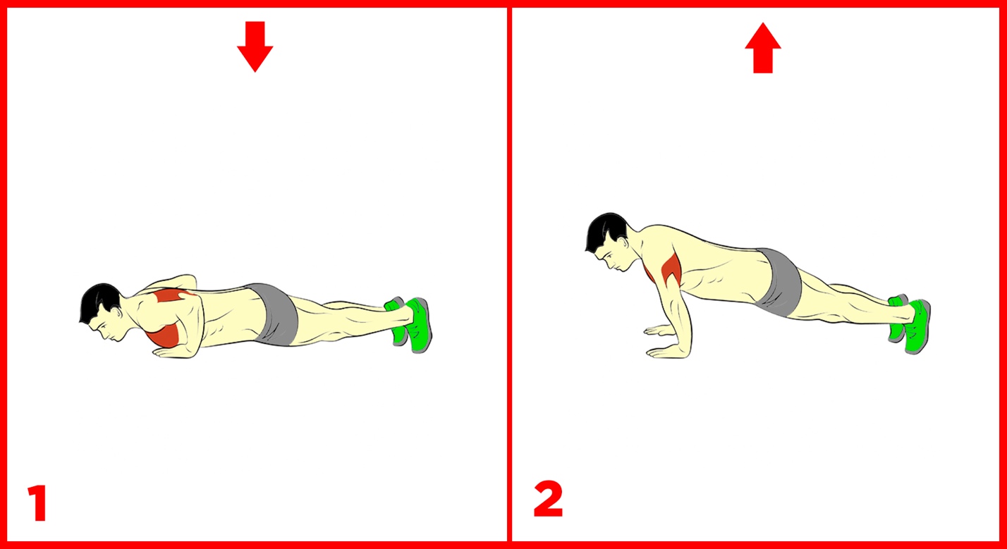 лучшие отжимания для груди фото 39